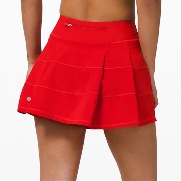Lululemon Pace Rival Skirt Tall * Dark Red - Picture 4 of 6